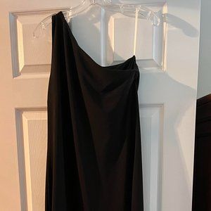 Boston Proper Long one shoulder dress